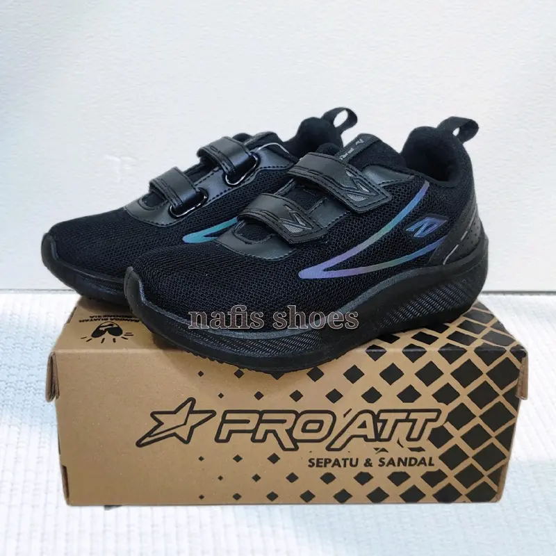 sepatu pro att tgz 896v sepatu anak sekolah tk sd size 31 38 0