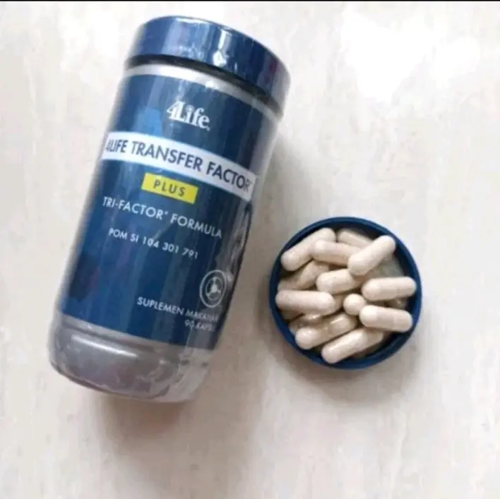 4Life Transfer Factor Tri-Factor Formula sangat cocok untuk semua orang isi 60 kapsul 1