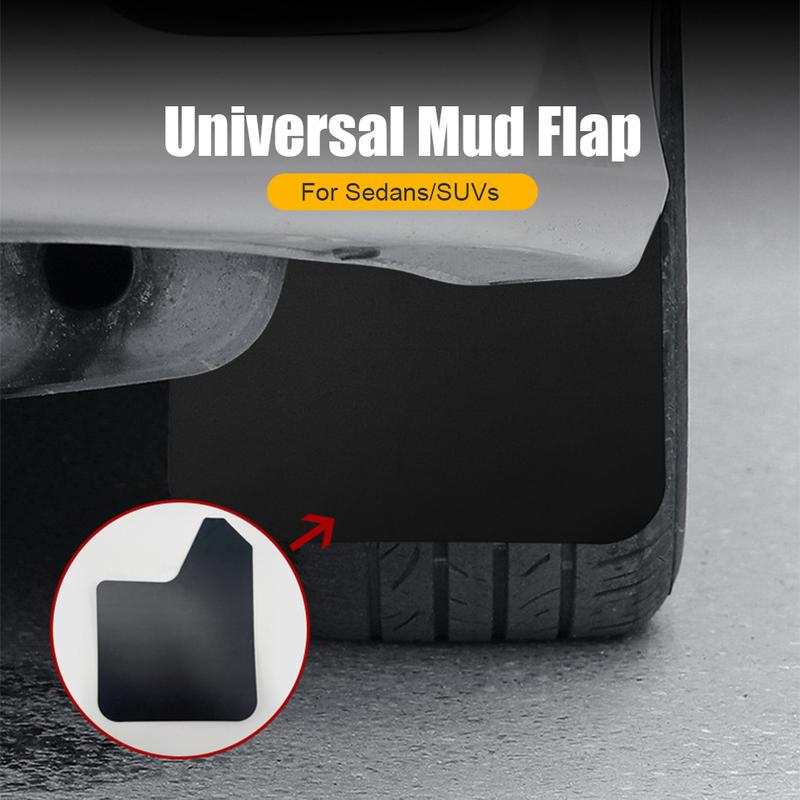 Product Introduction of Universal Mud Flaps Splash Guard Car Front and Rear Wheels Mudflaps Fender Protector for Car Pickup SUV Van Truck Accessories 13
