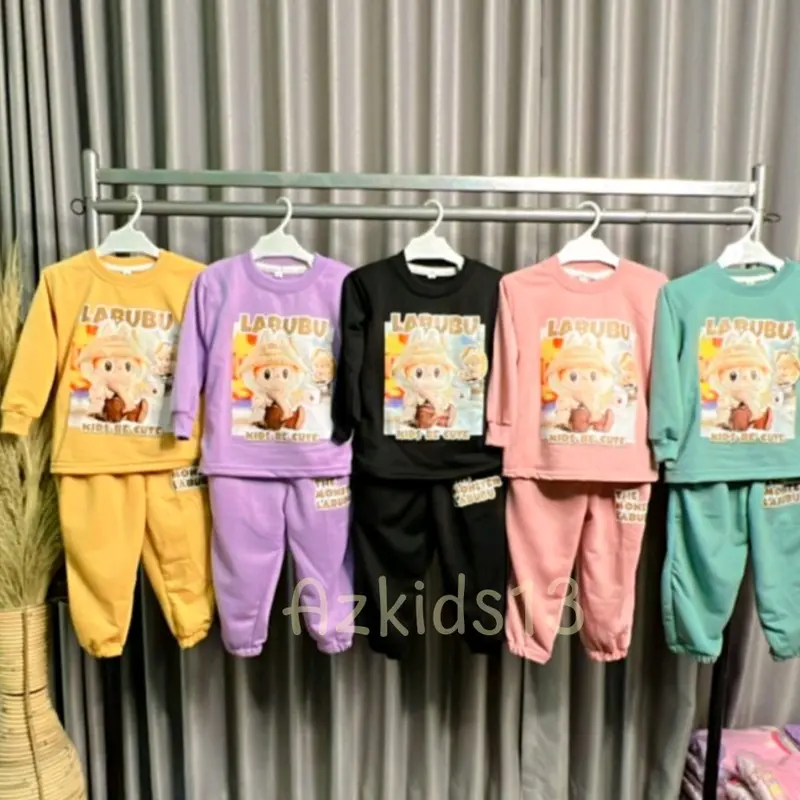 Setelan anak terbaru lalabu 2-10Thn cewe/cowo bisa pake Parsel Unisex 1
