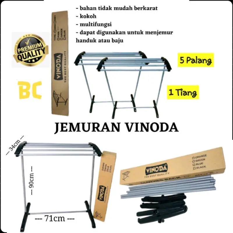 Termurah Jemuran Portable Baju, Handuk, Karpet Premium // Jemuran Minimalis Handuk, Baju, Karpet // Jemuran Portable Simple, Praktis, Multifungsi, Minimalis Pakaian 1