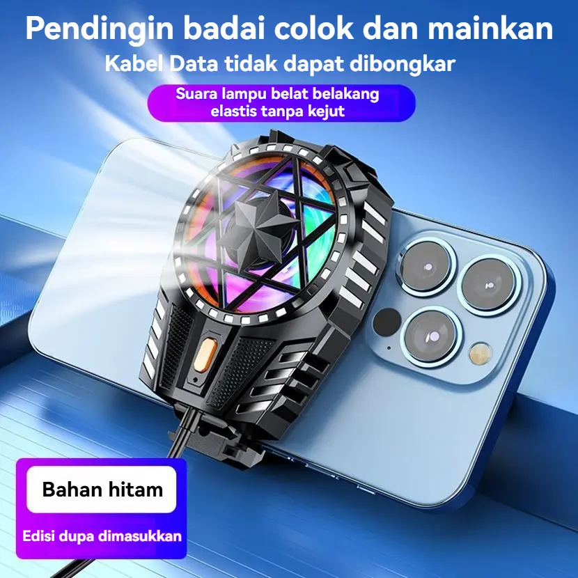 Radiator ponsel semikonduktor magnetik pendingin udara pendingin cepat senyap