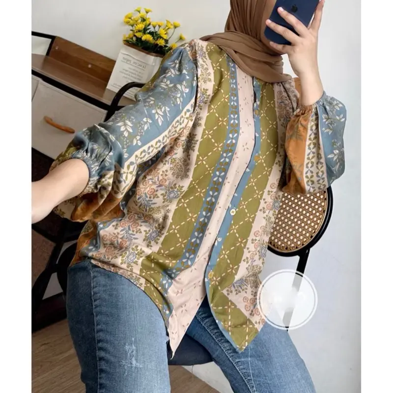 BLOUSE MOTIF PITA KEKINIAAN/ATASAN KEMEJA FORMAL DAN ELEGN/INSPIRASI BLOUSE KERJA DAN KEKAMPUS/OOTD KEMEJA PITA ALA SELEBGRAM/BLOUSE PITA KEMEJA LENGAN PANJANG/KEMEJA WANITA KEKINIAAN DAN TERMURAH/BLOUSE PITA VIRAL WANITA REMAJA/OOTD ACARA FORMAL WANITA/C 8