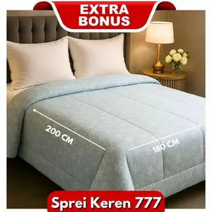 Bedcover Katun Premium 180x240cm Sarung Motif Aesthetic - Selimut, Kain Lembut