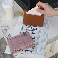 Gambar [Exclusive di Tiktok] Dompet Pendek Wanita Kulit PU PIERRE LOUES Zella Wallet - Brown dari Baellerry ID Kota Administrasi Jakarta Barat 2 Tokopedia