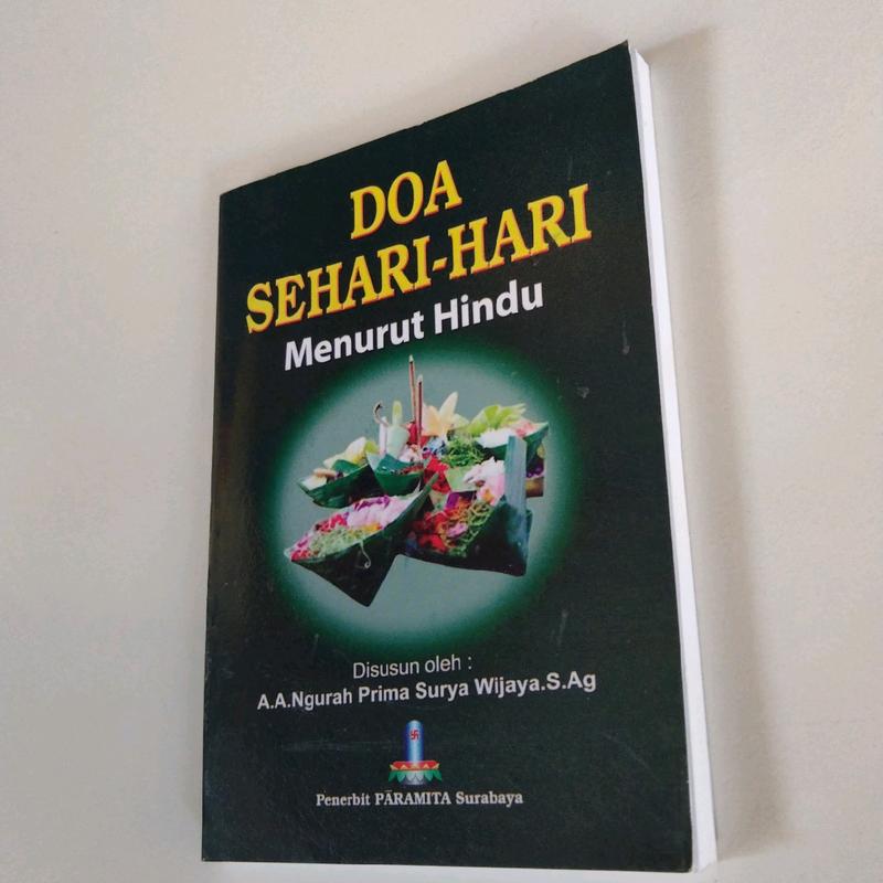 Buku doa sehari-hari menurut hindu 3
