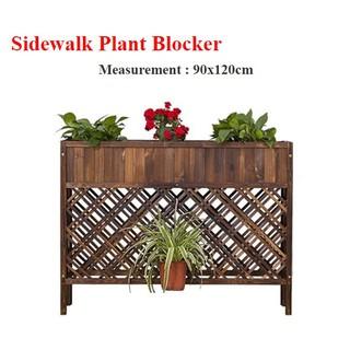 [SG SELLER] Wooden Plant Rack Stand Shelf Bench Trellis Blocker Steps Flower Gardening Accessories Outdoor Indoor Rack 2