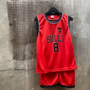 [Jersey Hemat] Baju Basket Anak Setelan Lekbong Anak Laki Laki 1-15 Tahun Termurah