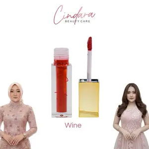 Cindara Beauty Care StayMatte Series Shade Wine Lipstik Matte Tahan Lama