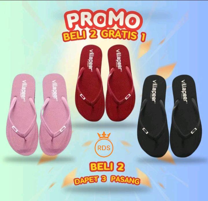 RDS CASUAL.ID Sandal Villapeer Sandal Jepit Wanita Promo Beli 2 Gratis 1 Variasi Warna Pink Biru Hitam Merah Beli 2 Dapat 3 Pasang Sendal Cewek RDS CASUAL.ID Sandal Villapeer Sandal Jepit Wanita Promo Beli 2 Gratis 1 Variasi Warna Pink Biru Hitam Merah Beli 2 Dapat 3 Pasang Sendal Cewek