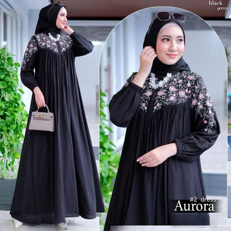 AURORA LD 110 & LD 130 JUMBO MAXY CRINGKEL AIRFLOW GAMIS BORDIR ASLI 4