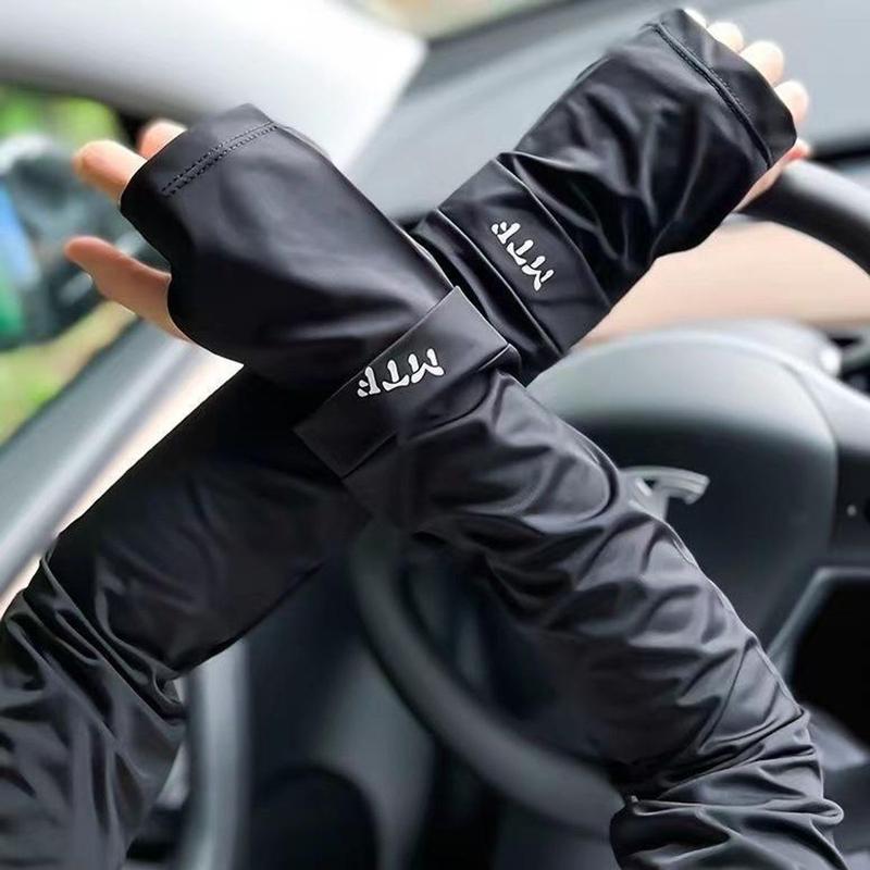Set 5 Găng bao tay chống nắng Nam Nữ đi nắng ống tay dài dày dặn hở ngón Thể thao đi lái xe câu cá(có tách lẻ set 3)