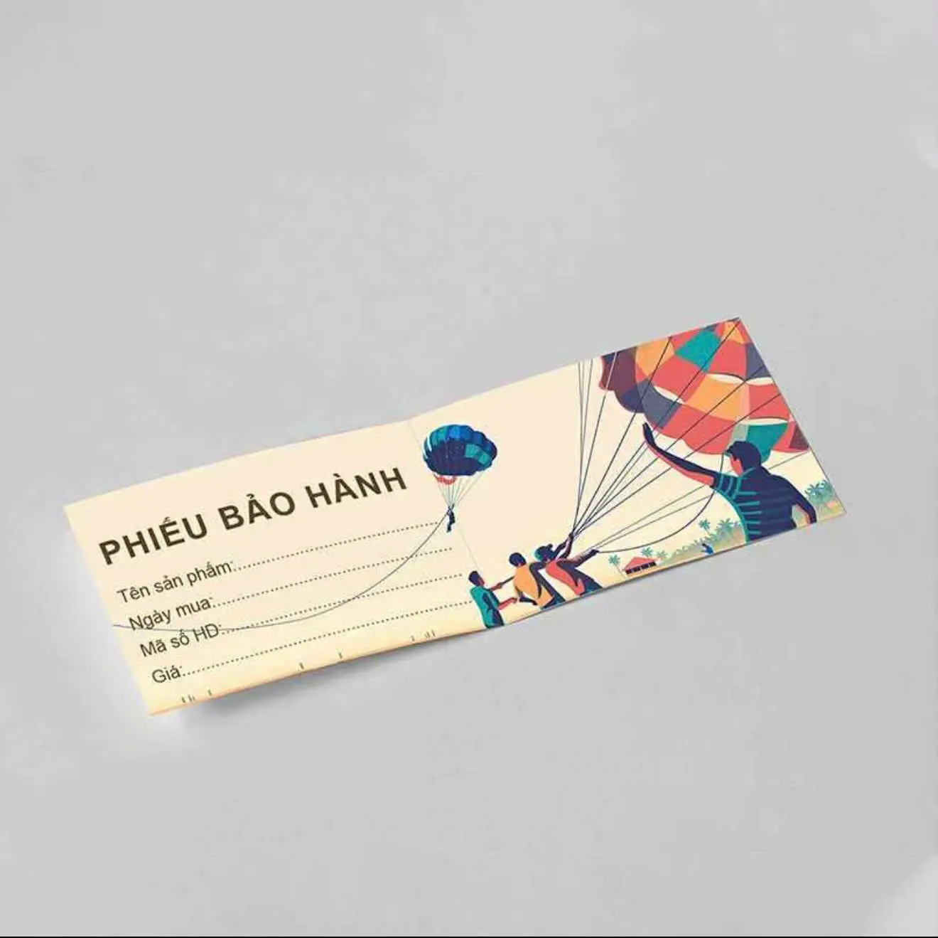 Phiếu Bảo Hành Cho Khách Hàng - Kèm Theo Hướng Dẫn