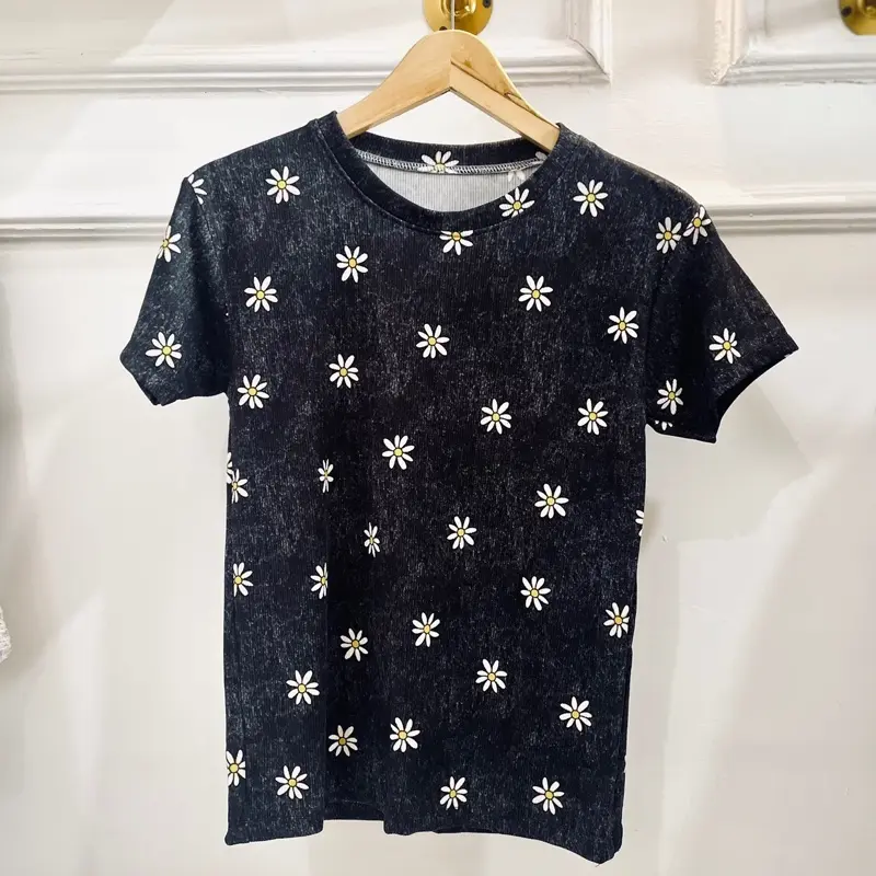Kaos Denim Wanita Cantik Premium 2