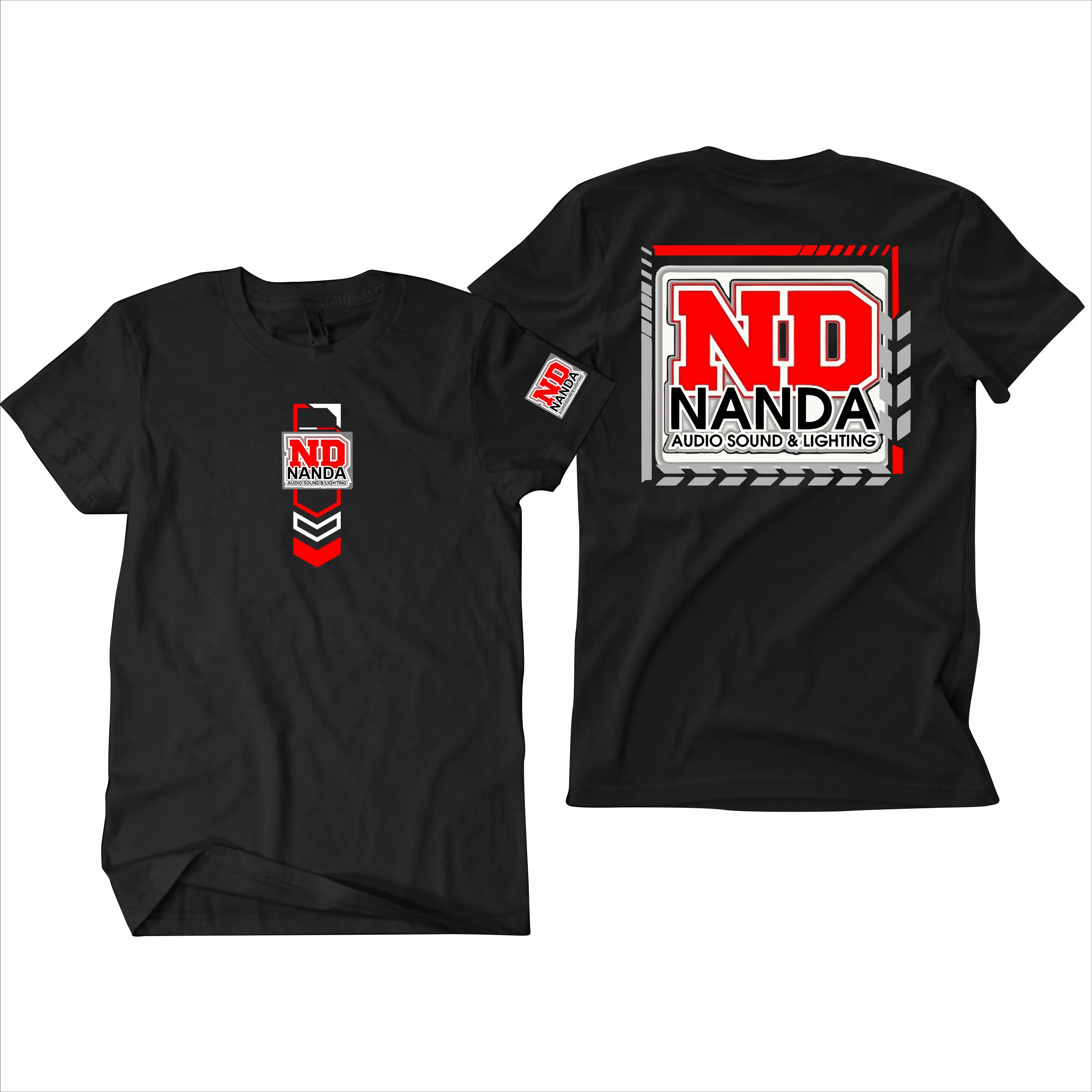 Kaos NANDA AUDIO Sound System Viral Lengan Pendek Santai  PRIA WANITA