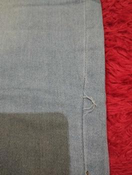 Product Review of 2212# Forking Denim Skirt Women Mid-Length High Waisted Hip Wrap Skirt from e**n 1