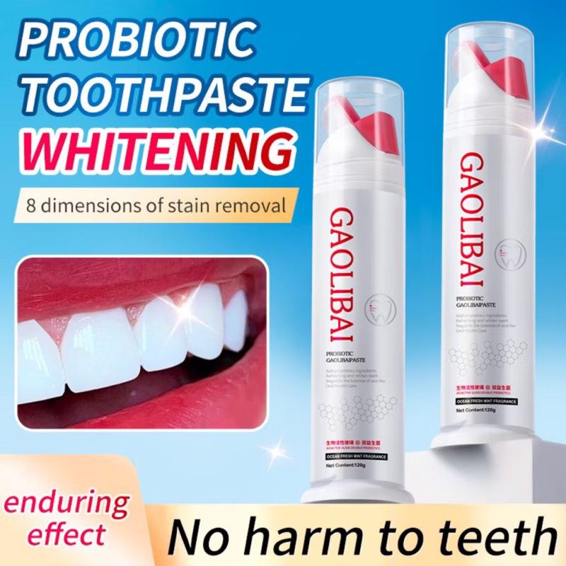    3 chai CHÍNH HÃNG  Kem đánh răng Nano Bạc Gaolibai Đánh Bật Cao Răng Sạch Mảng Bám Trắng Răng Cho Hơi Thở Thơm Mát Gaolibai 