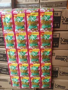 1/2 dus - 52 pcs  rinso cair kemasan 20ml