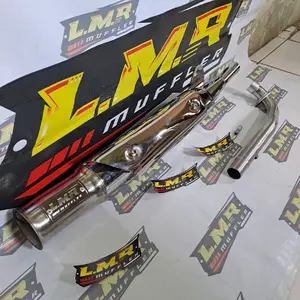 Knalpot corbi plor klokor Original LMR muffler pnp astrea gren dan c70 dll