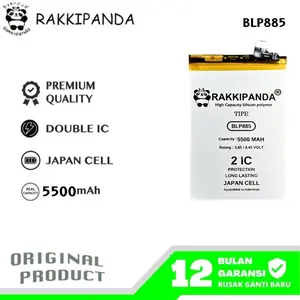 RakkiPanda BLP885 Compatible With Oppo A76 / A96 Batre Batrai Baterai