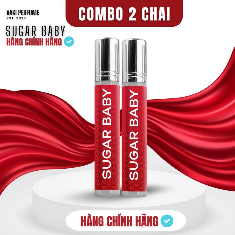  Combo 2 Sugar Baby nước hoa nữ 10ml - Hàng Chính Hãng 