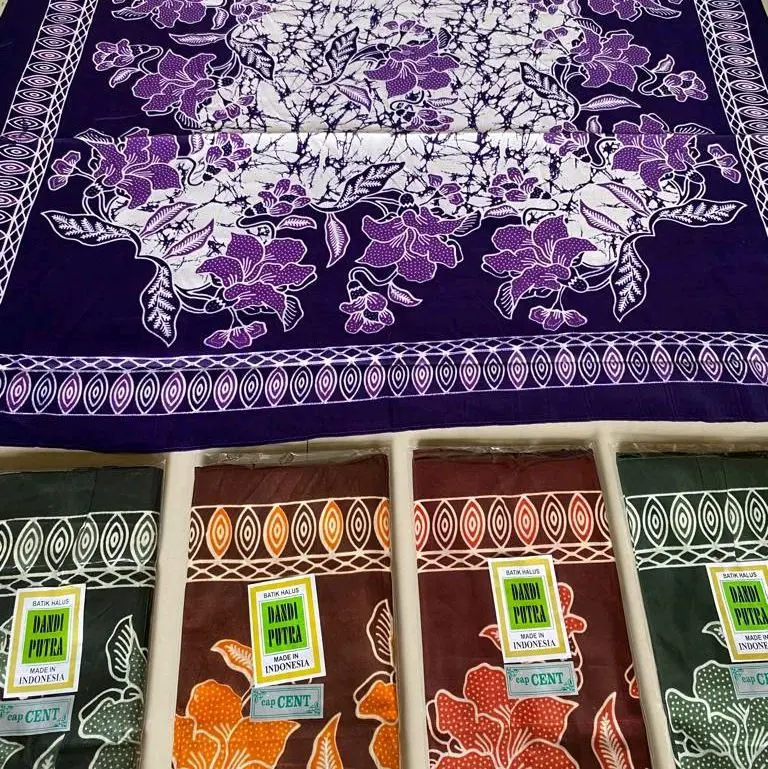 Paket Murah 5 pcs Taplak Batik Taplak Meja Warna Campur untuk Tamu dan Kantor 2