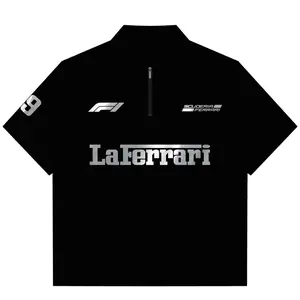POLO ZIPPER LAFERRARI MEWAH - ZENETH OFFICIAL STORE POLO SHIRT ELEGANT SIMPEL Kerah