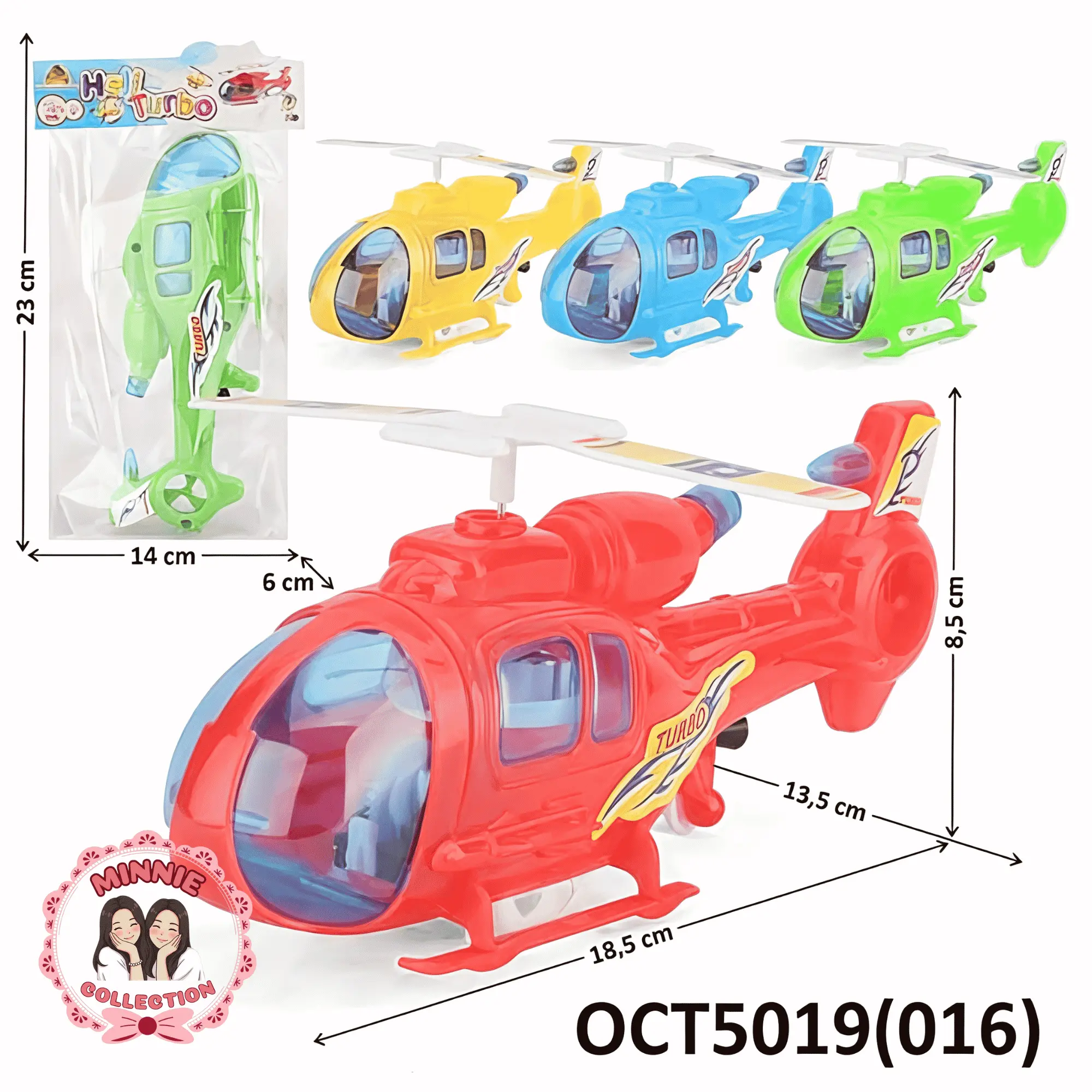 [WARNA RANDOM] MAINAN HELIKOPTER TARIK ADA LAMPU NYALA MURAH