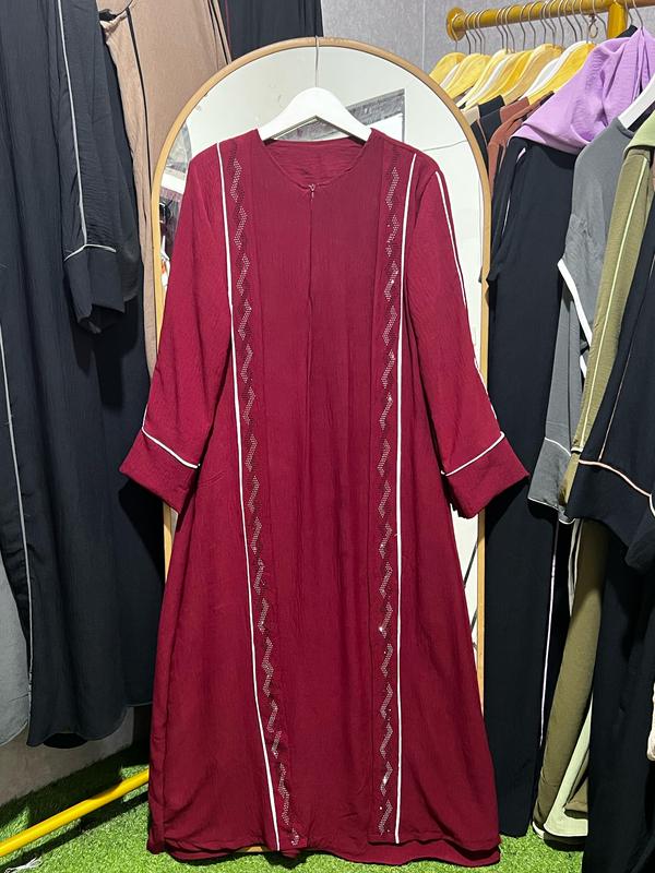 Dania Gamis Abaya Dua Warna Maxi Syari Cringcle Airflow ! 3
