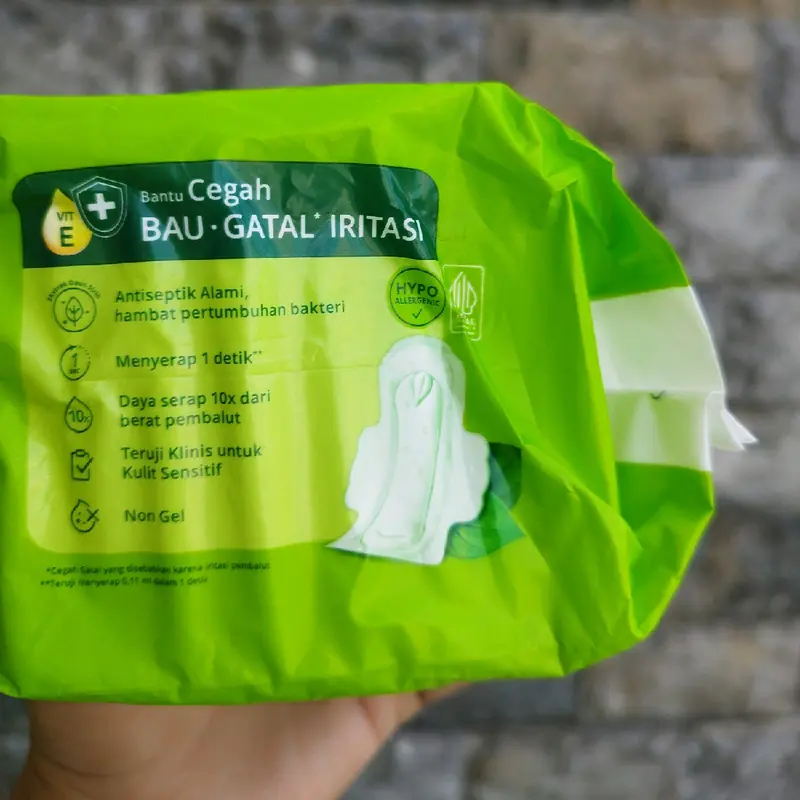 pembalut SOFTEX daun sirih 6pack pakai sayap dan tanpa sayap non gel 3