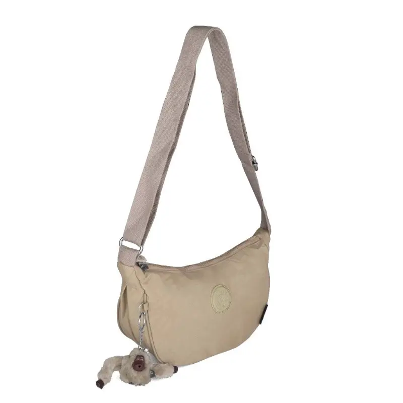 TAS SELEMPANG kp 2026 half moon PARASUT PREMIUN WANITA / TAS LUNA KIP SELEMPANG NYLON / TAS