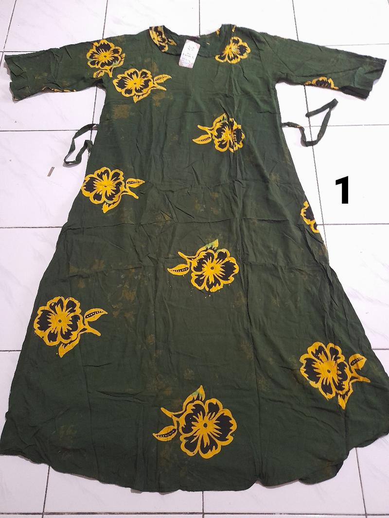 Product Introduction of sekdress terbaru,gamis batik,longdress dewasa ld110cm Busui 2