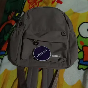 HYTRIX  [RM508] - Colour Pop Backpack Water reppelent - Tas Ransel Wanita Mini Tas Fahion Korea Stylish Kanvas