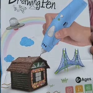 3DPrinting Pen 3D Printer Mainan Edukasi Anak Pena 3D Printing Hadiah Liburan Anak Pena Gambar 3D Kerajinan Tangan Melatih Kreativitas dan Keterampilan Tangan