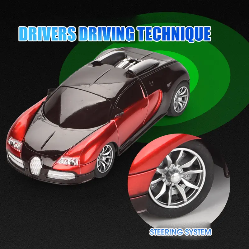Electric remote control sports car toy for high-speed drift racing car model,1:22 High simulation toy Bugatti Veyron car model collection and display,Fall-resistant and crash-resistant,Racing toy gifts for kids Baterai Anak Mainan Mobil Balap Hadiah 5