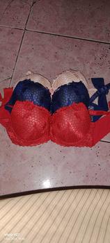 Product Review of Promo 3 PCS ! BH Bra Kawat Push Up Busa Tebal Renda Cantik Cup B Kait 3 | Size 38 40 42 44 46 48 from h**m ☺** 2