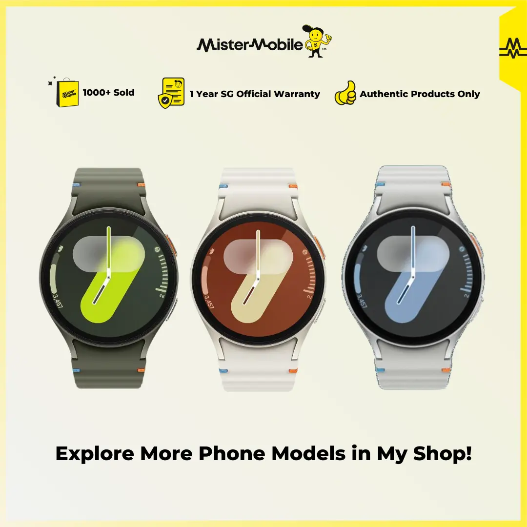 Samsung Galaxy Watch 7 Bluetooth / LTE | 40mm 44mm | 1 Year Samsung Warranty | Singapore Local Set