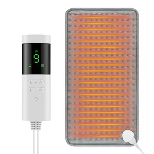 Electric Heating Pad Adjustable Warm Body Blanket Heated Blanket Heated Pad Waist Back Leg Warming Mat with Intelligent Timing