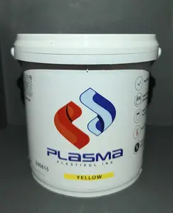 Plastisol Yellow Tinta Sablon Kaos Plastisol Plasma