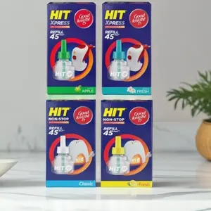 Hit Good Knight Non Stop / Xpress  Refill Fresh 45 Hari - Refill Obat Nyamuk Elektrik - Bunuh Nyamuk Penyebab Demam Berdarah