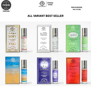 Nazila - Parfum Best Seller Roll on 6ml Kemasan Travel Size - Parfum Non Alkohol Berkualitas Tahan Lama Original Wangi