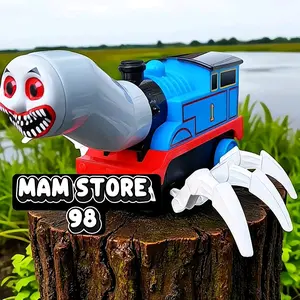 MAINAN KERETA LABA LABA KEPALA PANJANG KAKI BISA BERGERAK CHOO CHOO CHARLES LABA LABA KEPALA PANJANG