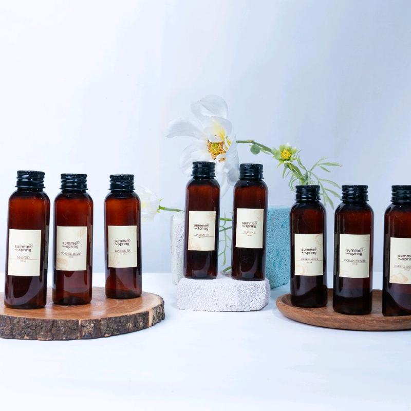 [ COD ] Summer Spring Pengharum Ruangan Kamar Tidur Ruang Tamu Toilet Aroma Refill Reed Diffuser Sticks Summer Spring Wangi Tahan Lama 2