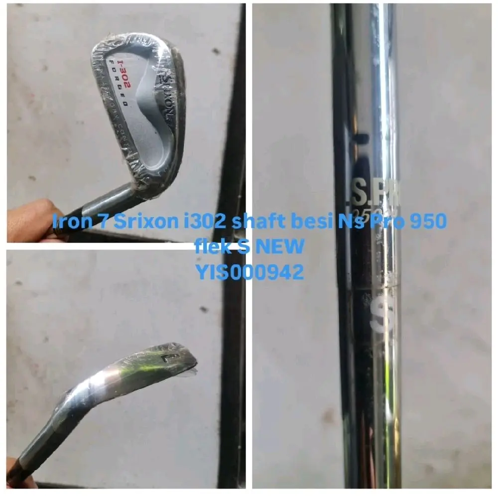 Stik golf Iron 7 Srixon i302 / Syard type S /  Syard U101  shaft besi Ns Pro 950 Flek S   N E W