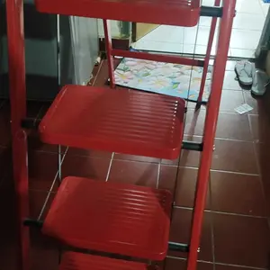 MUSIKO Tangga Lipat Multifungsi 3-8 Langkah | Buat Ganti Bohlam/ Cat Tembok/ Ambil Barang | 1 Menit Lipat Simpan di Kolong Tempat Tidur! Bisa COD Rak