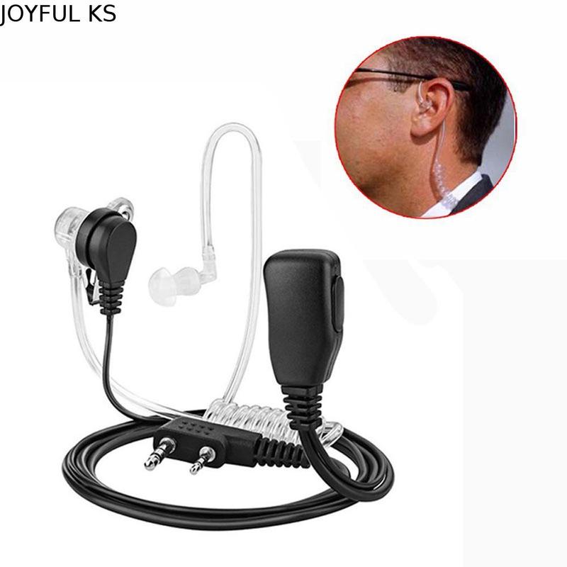 JOYFUL KS Kenwood TYT 2 Pin Earbud Headphone Microphone Đài phát thanh Phụ Kiện…