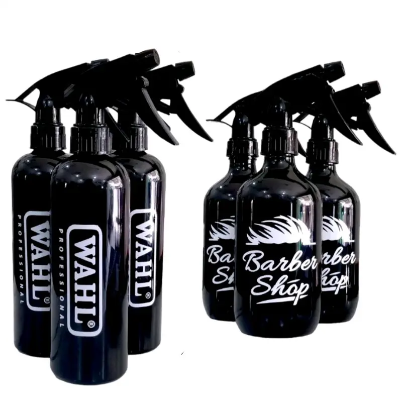 Botol Spray Semprotan Rambut 500 ml Barber Sprayer Salon Pangkas Rambut Plastik Hitam Barbershop 0
