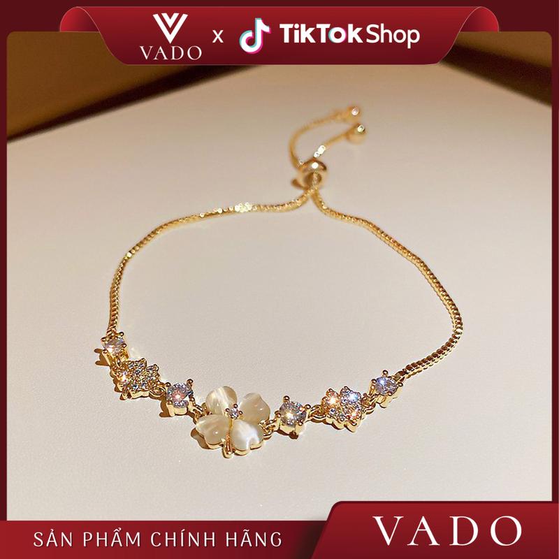 TTS - LẮC HOA MAI Lắc tay hoa mai HỢP KIM thiết kế phong cách dịu dàng nữ tính