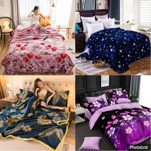 Selimut Bulu Halus Dewasa Jumbo Premium UK 200X230 New Motif