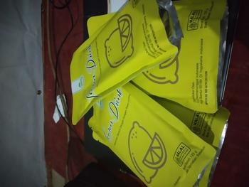 Product Review of Mabello 5 Pouch Minuman Serbuk Lemon   glutathione Drink/ Free Sabun Cair/Bubuk/ Powder from H**_ 1